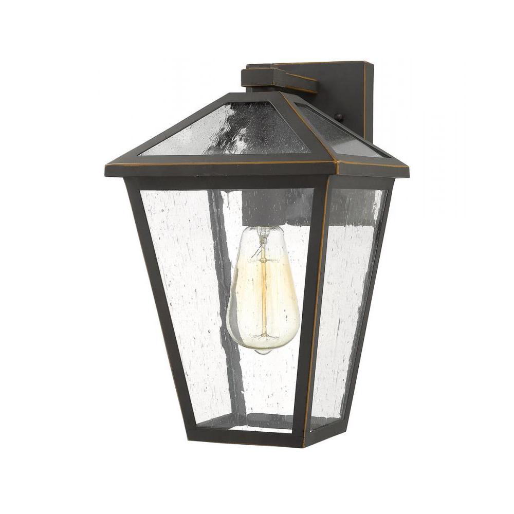 1 Light Outdoor Wall Light-Clear Seedy