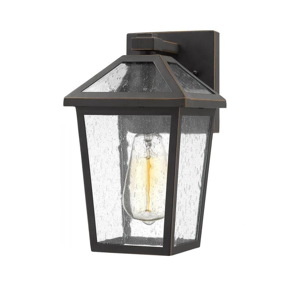 1 Light Outdoor Wall Light-Clear Seedy