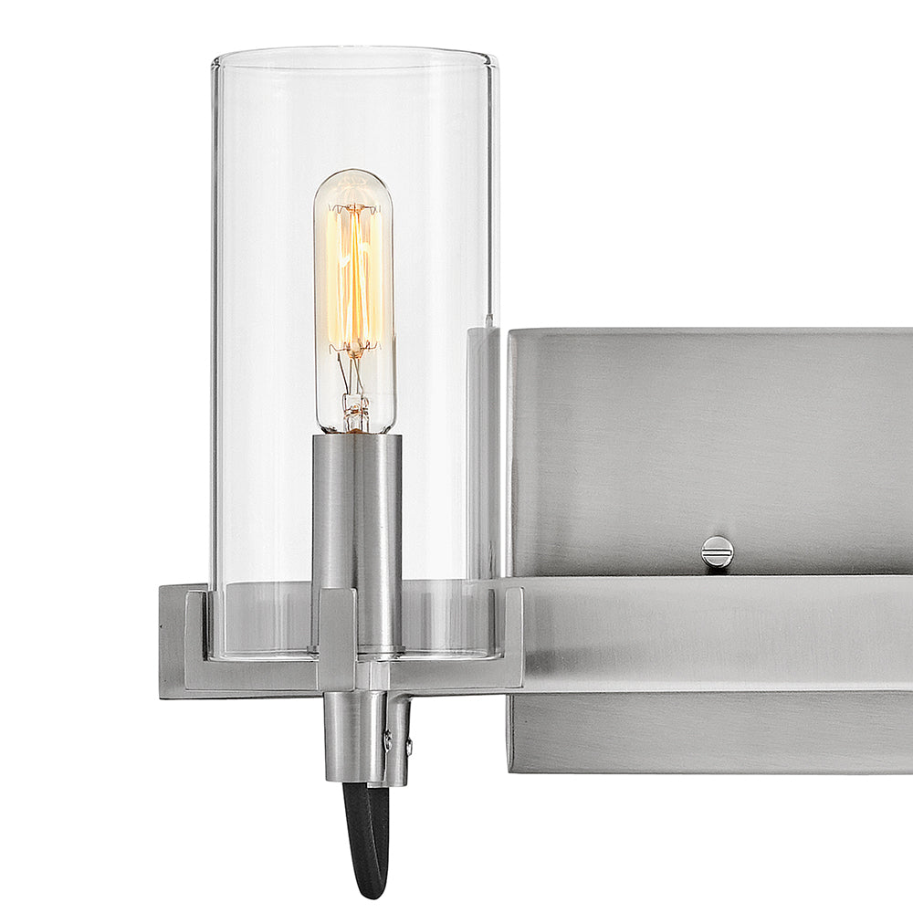 Hinkley Lighting RYDEN 58062BN Bathroom Vanity 2 Light Fixture Transitional - Brushed Nickel (OPEN BOX)