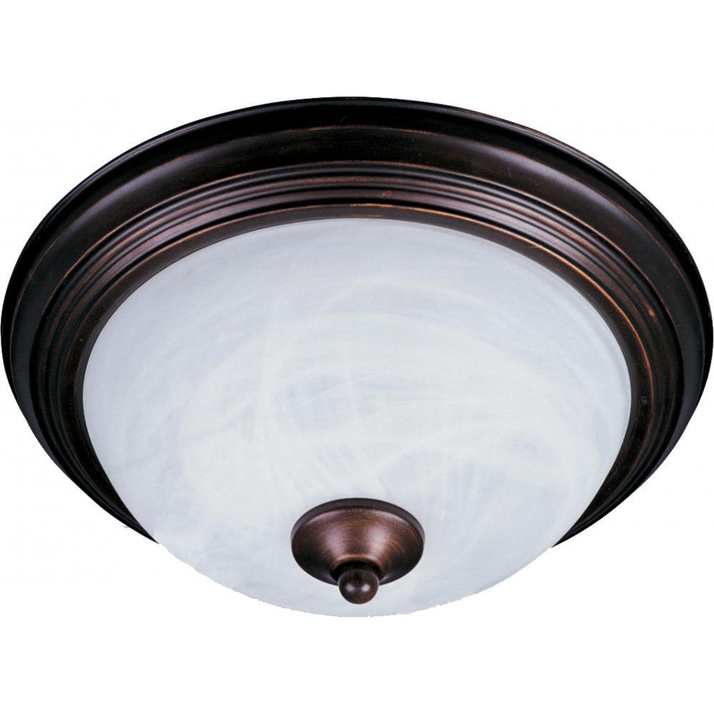 Maxim Lighting ESSENTIALS - 584X 5840MROI Flush Mount Contemporary - Bronze