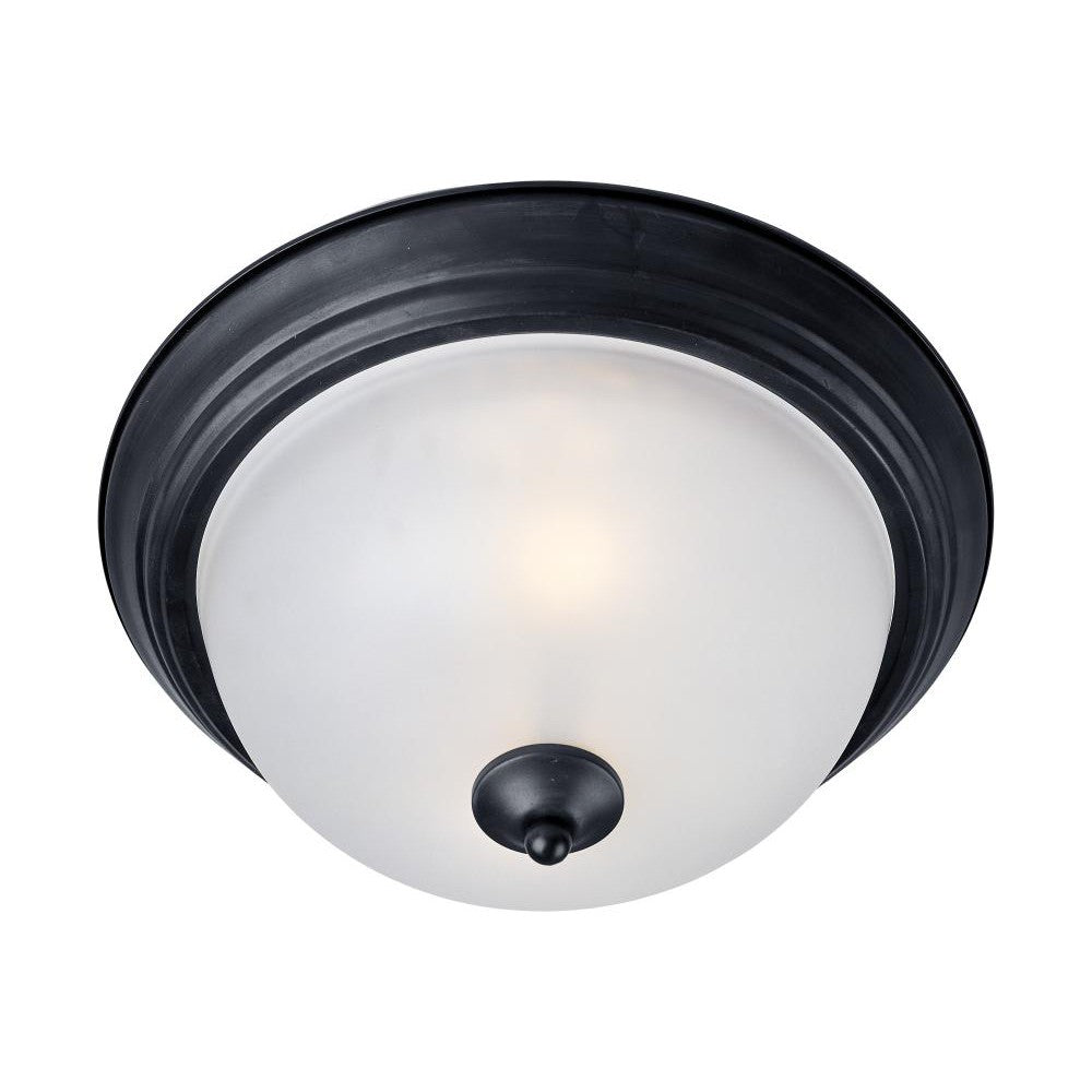 Maxim Lighting ESSENTIALS - 584X 5842FTBK Flush Mount Contemporary - Black