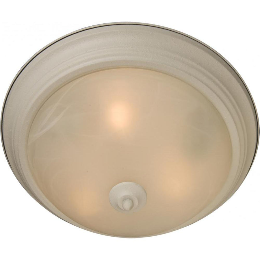 Maxim Lighting 5842MRTW Essentials 15.5 Inch Flush Mount Light – Textured White