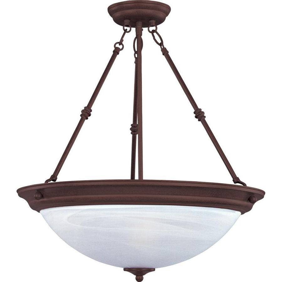 Maxim Lighting 5845MROI Essentials 15 Inch Invert Bowl Pendant – Oil Rubbed Bronze