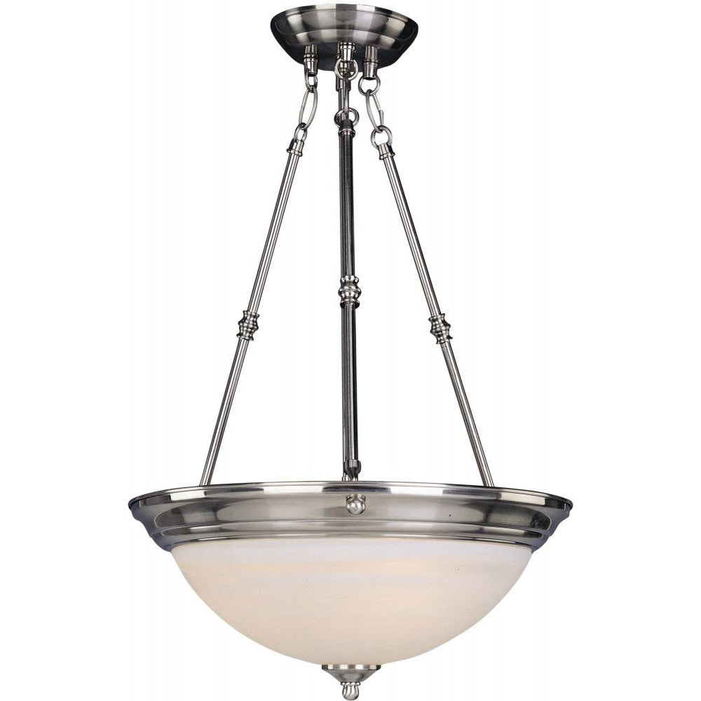 Maxim Lighting ESSENTIALS - 584X 5846MRSN Pendant Contemporary - Nickel