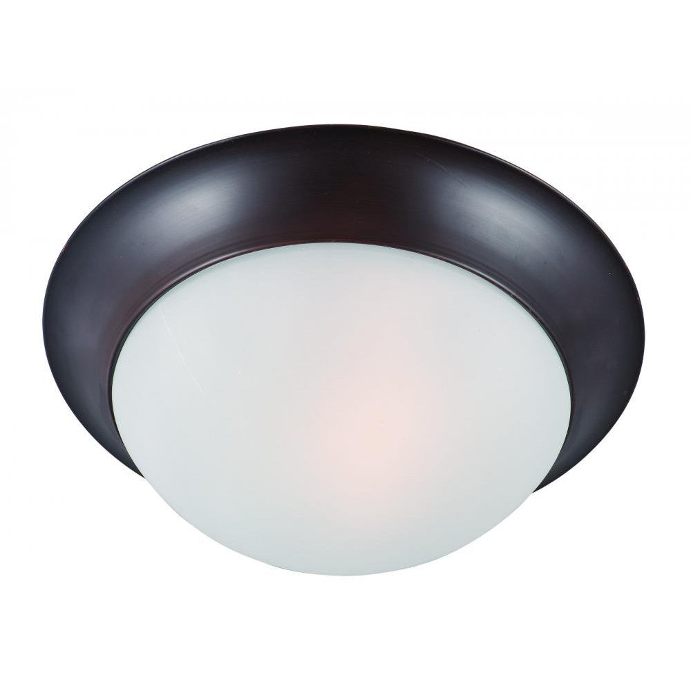 Maxim Lighting ESSENTIALS - 585X 5850FTOI Flush Mount Contemporary - Bronze