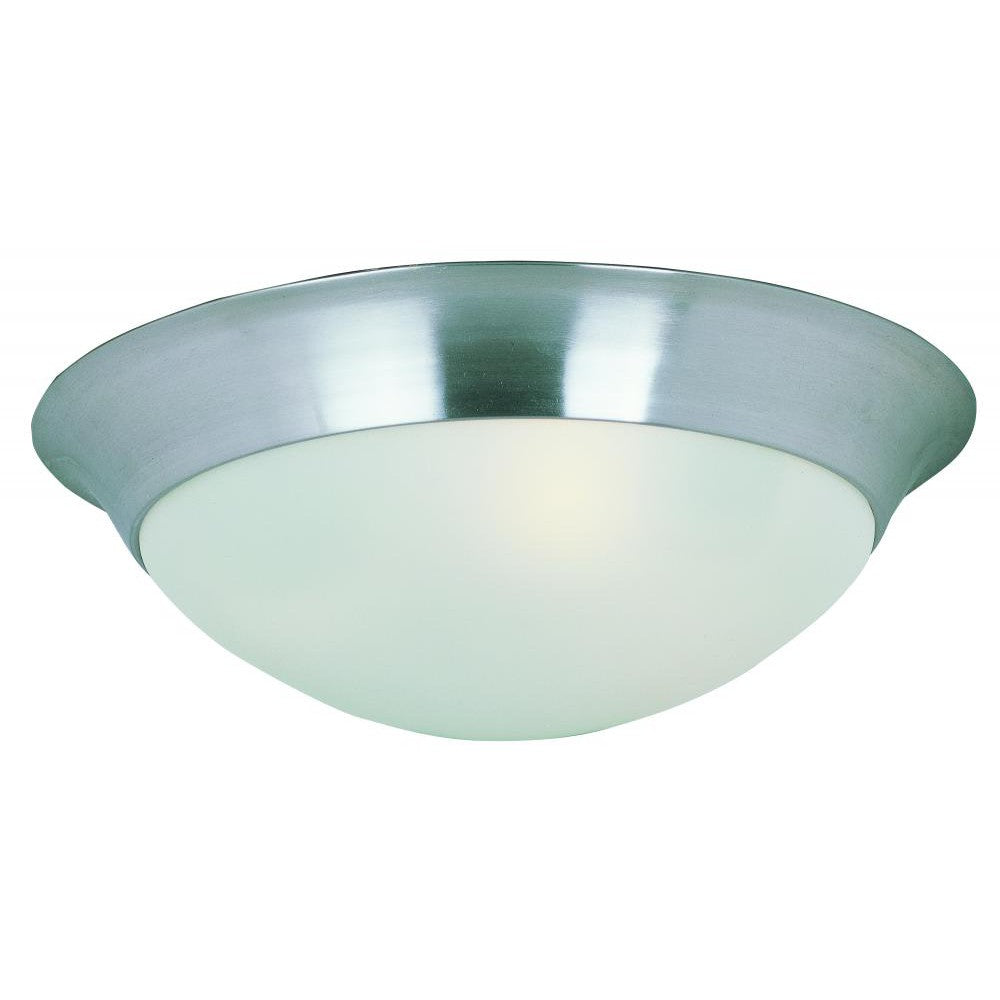 Maxim Lighting ESSENTIALS - 585X 5851FTSN Flush Mount Contemporary - Nickel