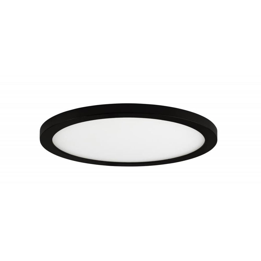 Maxim Lighting 58714WTBK Wafer 9 Inch Flush Mount Light – Black