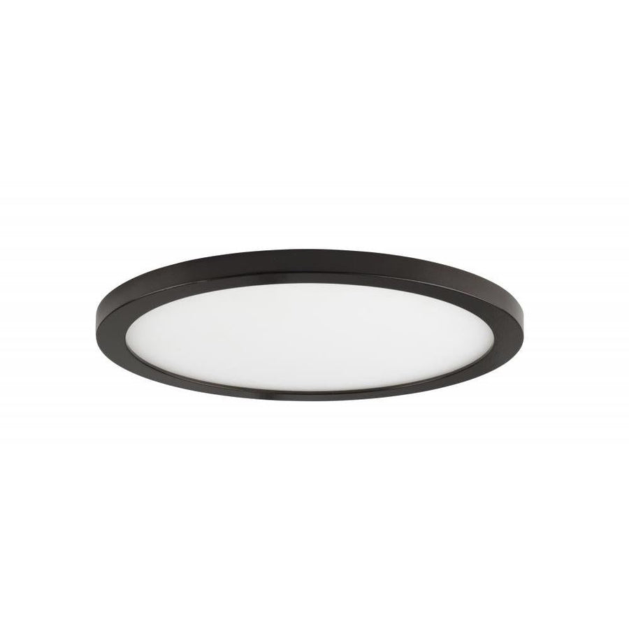 Maxim Lighting 58714WTBZ Wafer 9 Inch Flush Mount Light – Bronze