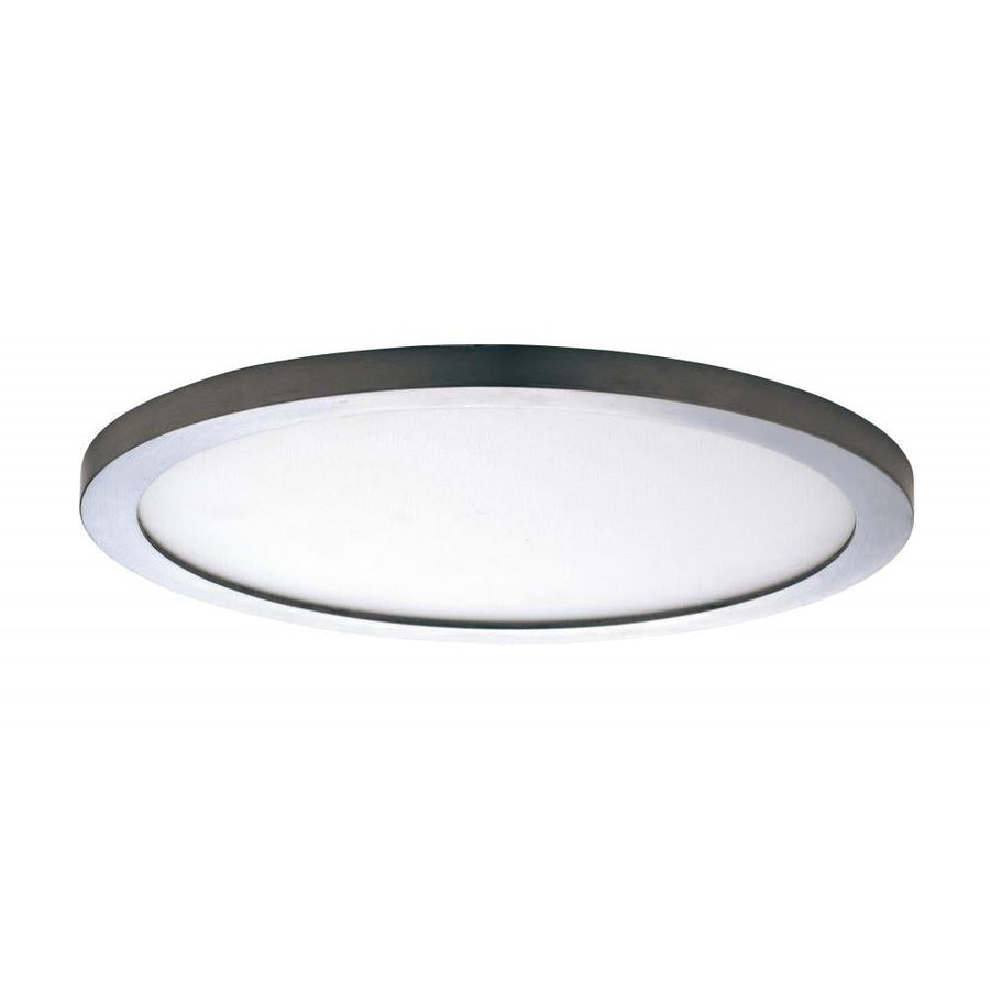 Maxim Lighting 58736WTSN Wafer 15 Inch Flush Mount Light – Satin Nickel