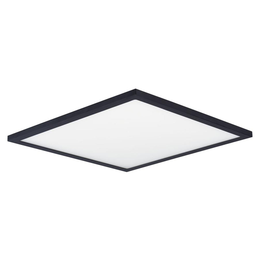 Maxim Lighting 58738WTBK Wafer 15 Inch Flush Mount Light – Black