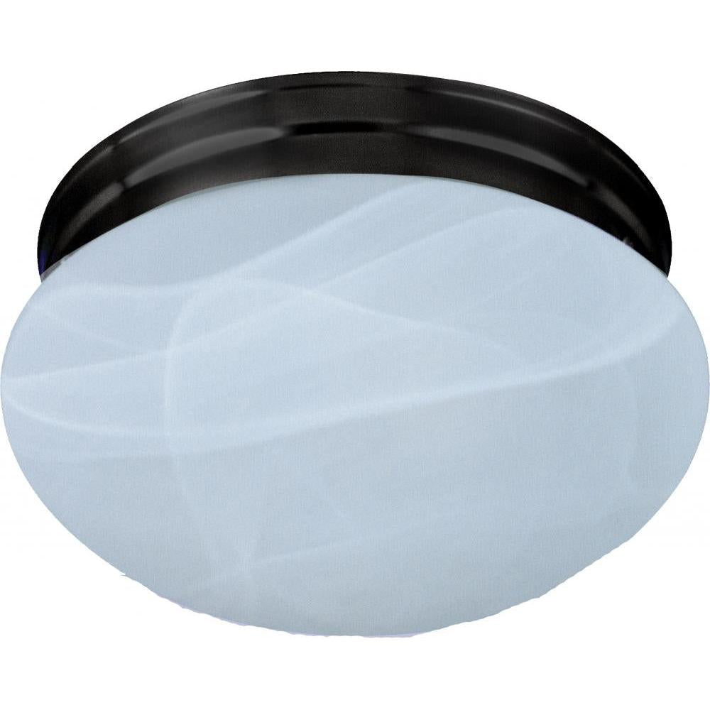 Maxim Lighting 5885MROI Essentials 9 Inch Flush Mount Light – Oil Rubbed Bronze