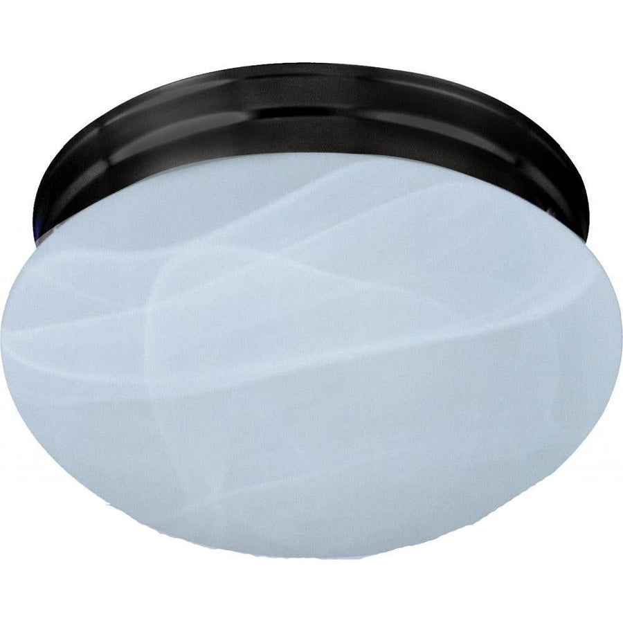 Maxim Lighting 5885MROI Essentials 9 Inch Flush Mount Light – Oil Rubbed Bronze