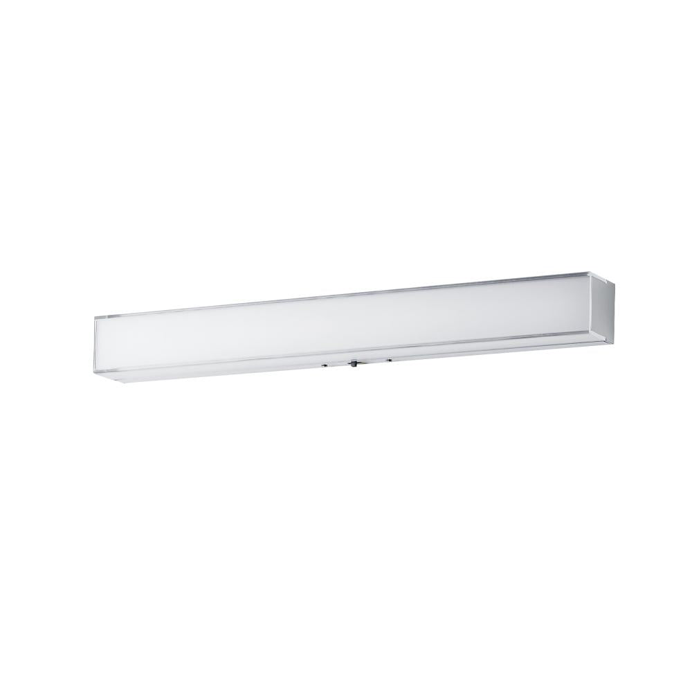 Edge 5 Inch Bathroom Vanity - Polished Chrome
