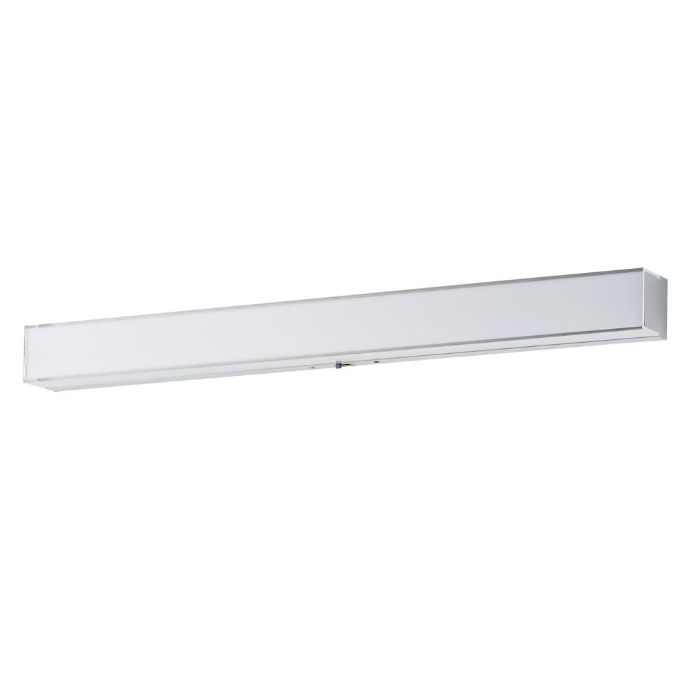 Edge 5 Inch Bathroom Vanity - Polished Chrome