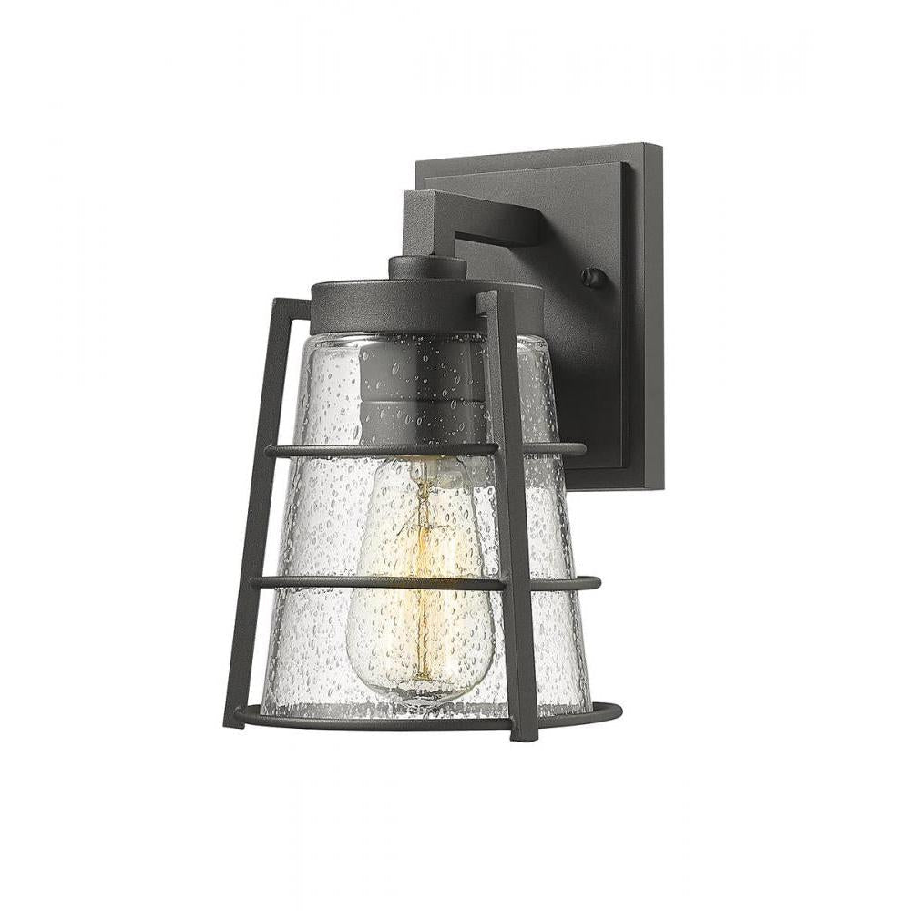 1 Light Outdoor Wall Light-Clear Seedy
