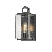 1 Light Outdoor Wall Light-Clear Seedy