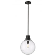 1 Light Outdoor Pendant-Clear Seedy