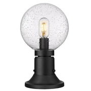 1 Light Outdoor Pier Mounted Fixture-Clear Seedy