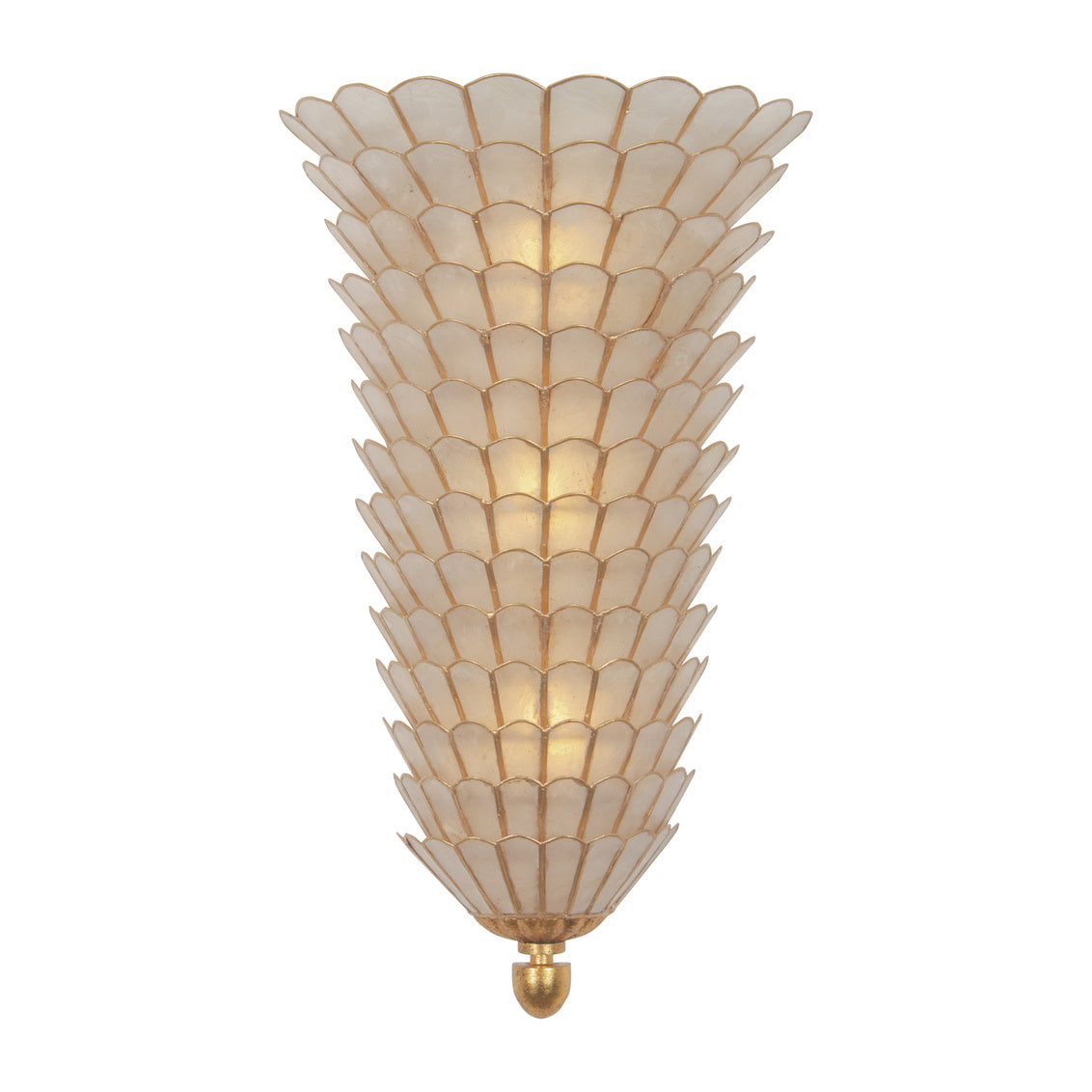 Samal 19.25-in 3 Light (40-watt) Oxidized Gold Leaf Tall Wall Sconce