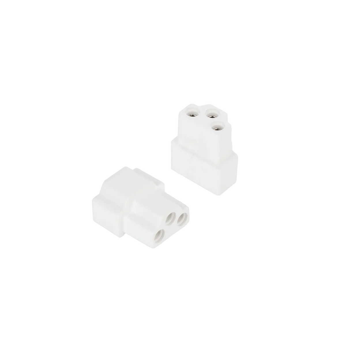 LED 5 Complete Undercabinet In-line connector for end-to-end connections in white