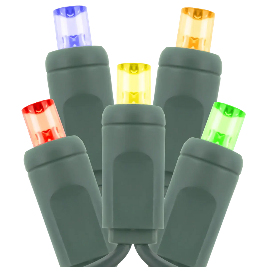 Commercial Coaxial Light String 5MM Multi 50/6in