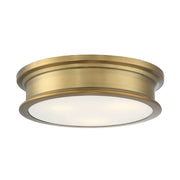 Watkins 3-Light Ceiling Light in Warm Brass