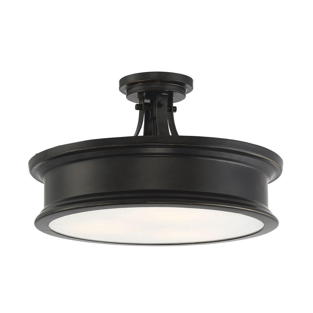 Watkins 3-Light Ceiling Light in Classic Bronze