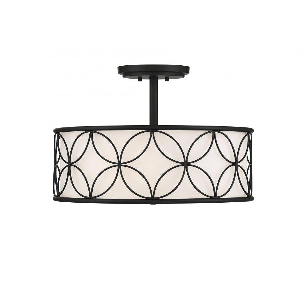 Reid 4-Light Ceiling Light in Matte Black
