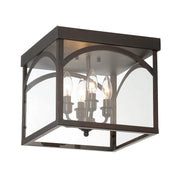Garrett 4-Light Ceiling Light in English Bronze