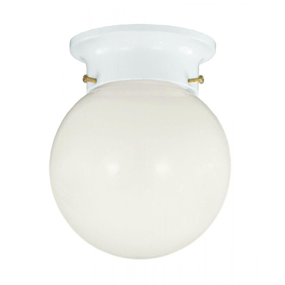 1-Light Ceiling Light in White
