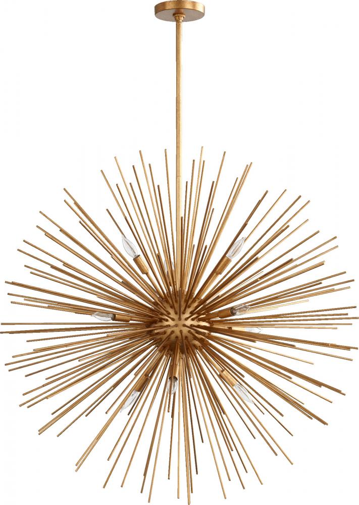 Quorum Lighting ELECTRA 600-10-74 Pendant Contemporary - Gold Leaf