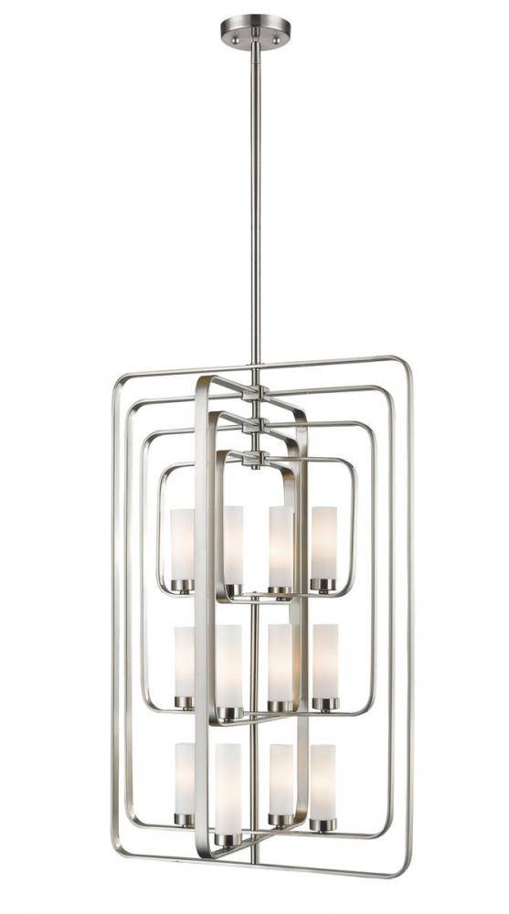 Z-Lite Lighting 6000-12-BN Chandelier Contemporary - Nickel