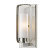 1 Light Wall Sconce-Matte Opal