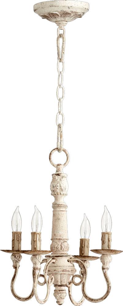 Quorum Lighting SALENTO 6006-4-70 Chandelier Traditional - Persian White