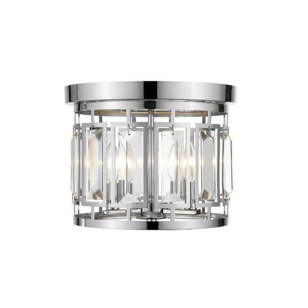 Z-Lite Lighting CHROMES 6007F-CH Flush Mount - Chrome