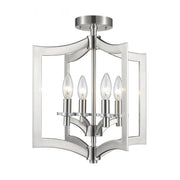 4 Light Semi Flush Mount Light