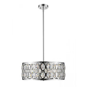 6 Light Chandelier-Chrome