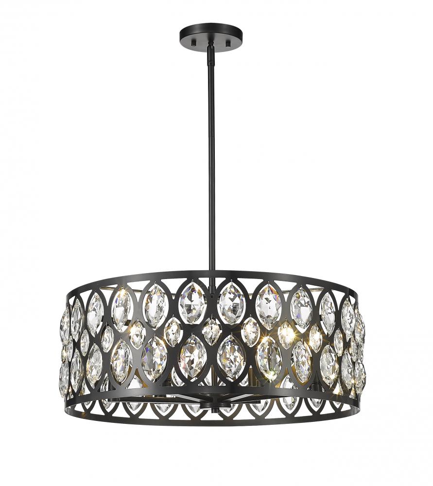 Z-Lite Lighting 6010-24MB Chandelier Transitional - Black