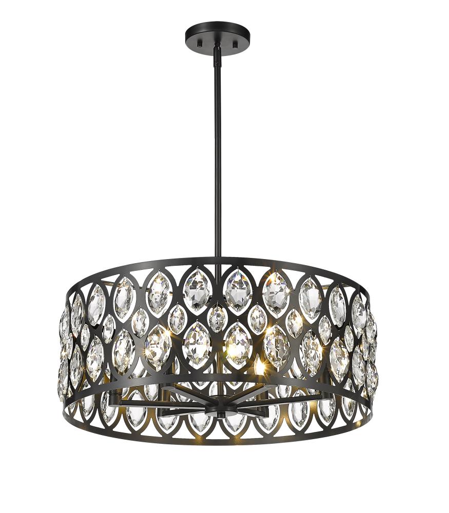 Z-Lite Lighting 6010-24MB Chandelier Transitional - Black