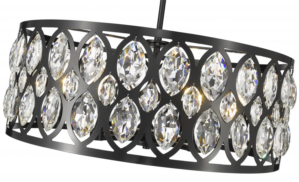 Z-Lite Lighting 6010-24MB Chandelier Transitional - Black