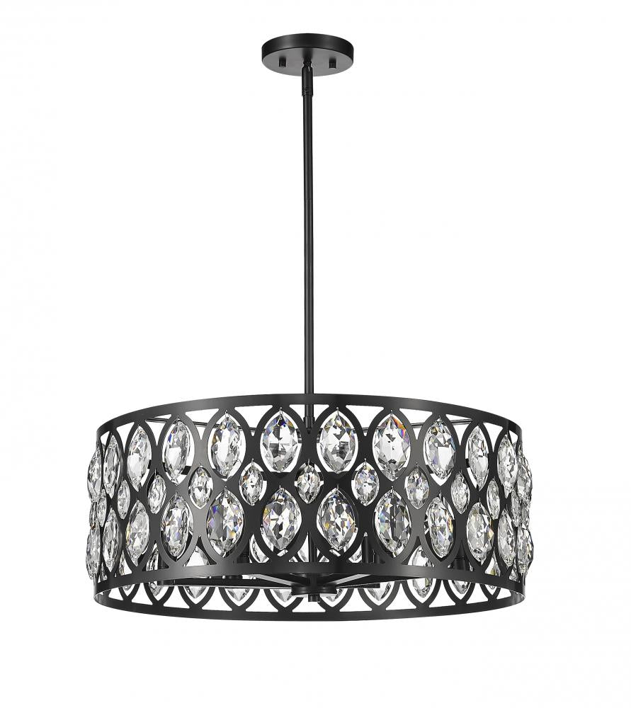 Z-Lite Lighting 6010-24MB Chandelier Transitional - Black