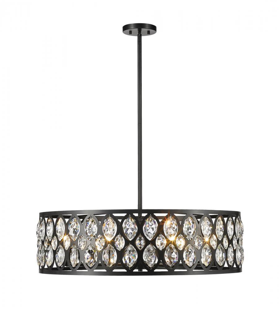 Z-Lite Lighting 6010-30MB Chandelier Transitional - Black