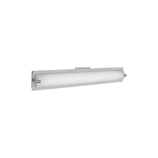 Lighthouse 26-in Brushed Nickel LED Vanity
