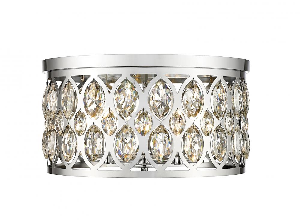 Z-Lite Lighting 6010F18CH Flush Mount - Chrome