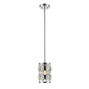 1 Light Pendant-Chrome