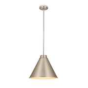 1 Light Pendant-Brushed Nickel