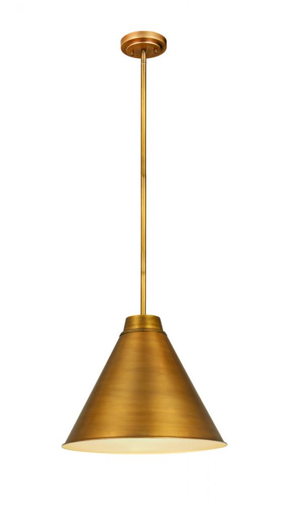 Z-Lite Lighting 6011P18-RB Pendant Americana - Brass