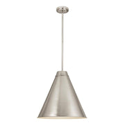 1 Light Pendant-Brushed Nickel