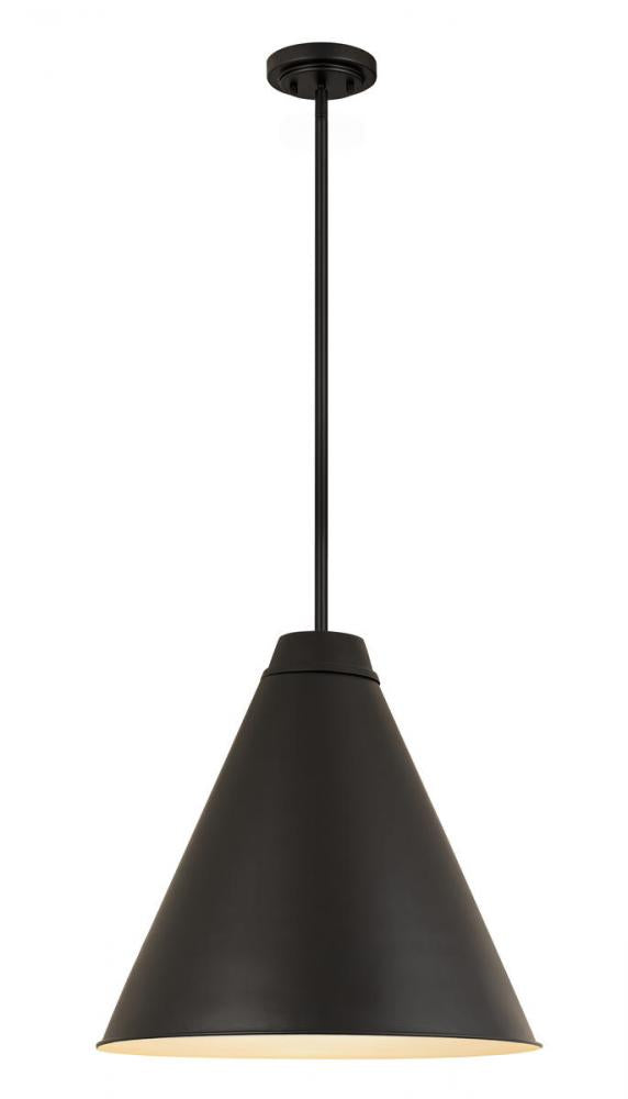 Z-Lite Lighting 6011P24-MB Pendant Americana - Black