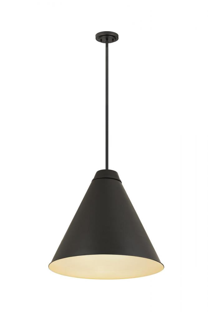 Z-Lite Lighting 6011P24-MB Pendant Americana - Black